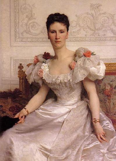 William-Adolphe Bouguereau Portrait of Zenaide de Cambaceres Spain oil painting art